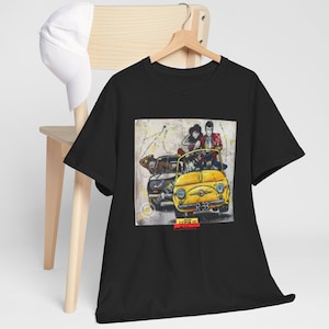 Vintage Lupine Unisex T-Shirt, Goemon, Jigen Zenicata, Fujiko Tee, Anime Clothing, Wonderful Gift, Retro Tee