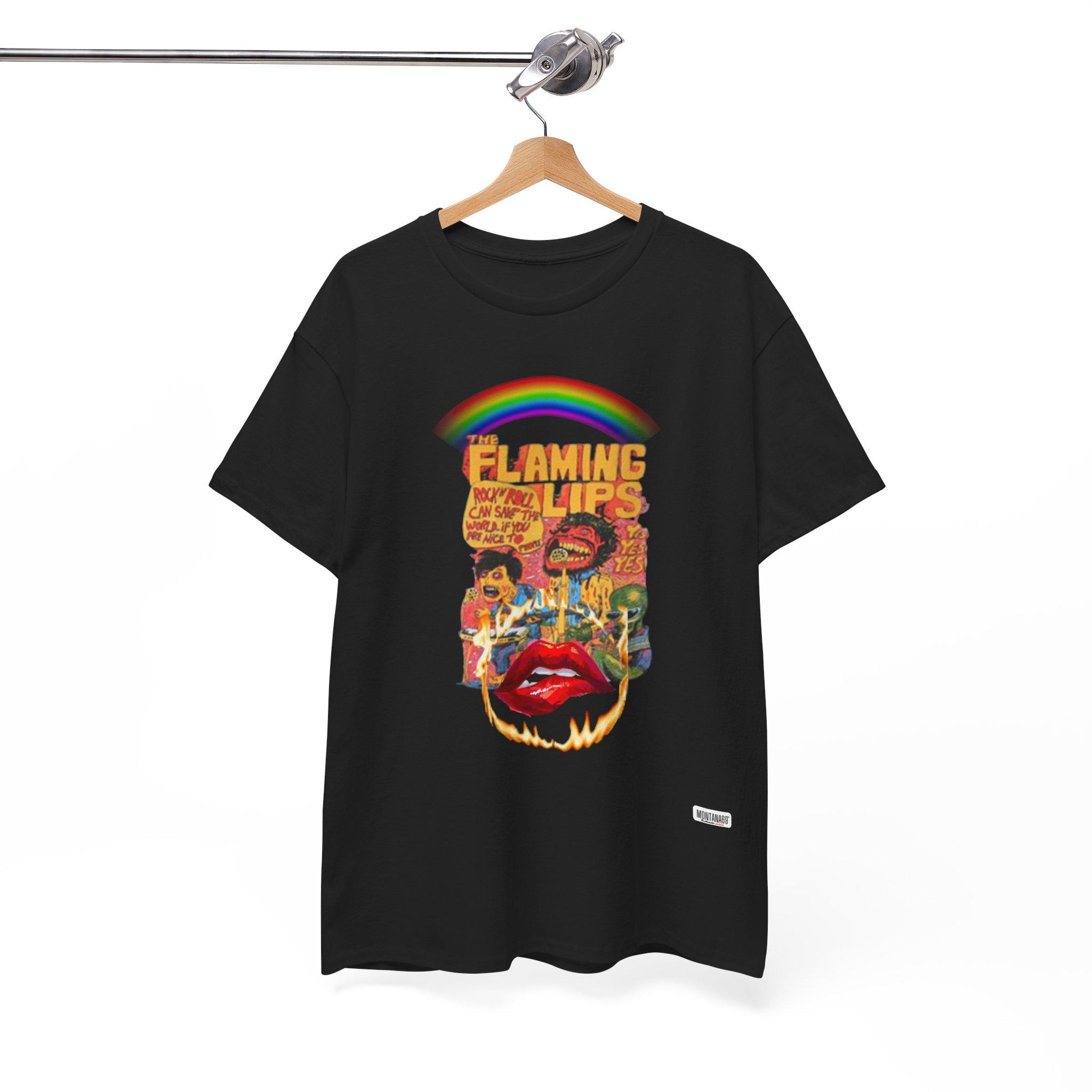 関税なし♪【GLOGANG】Flaming ★フレイミング Tシャツ 90's THE FLAMING LIPS RACE FOR THE PRIZE T-SHIRT USED