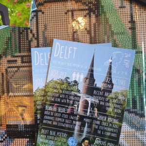 Delft ansichtkaart postcard