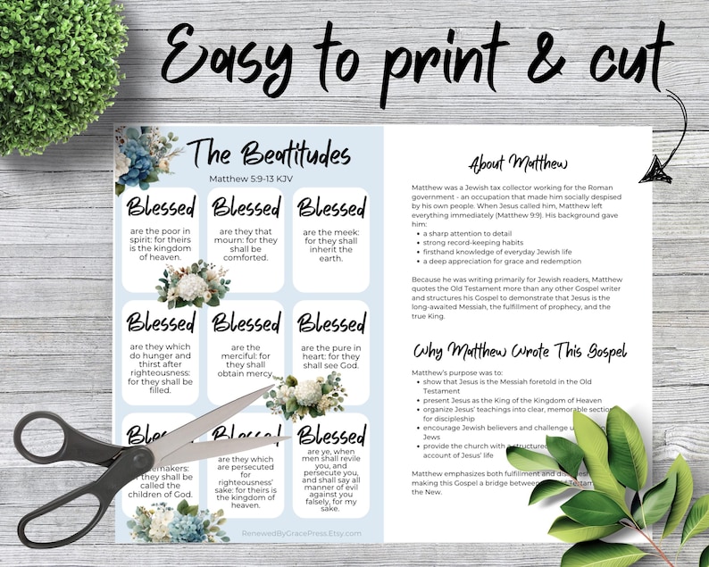 Bible Tip-In Bundle Printable | Bible Study Tip-In Library | Loaded Bible Inserts with Lifetime Access + Future Updates image 10