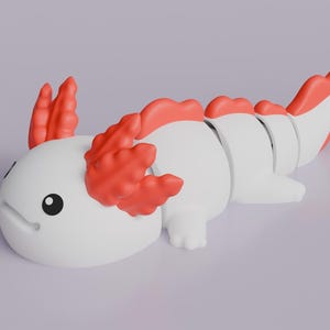 Articulated Dragon Keychain – Flexible 3D Printed Dragon Figurine | PLA Keyring Toy | Fidget Gift for Fantasy Lovers | Handmade in UK