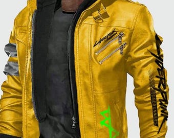David Martinez Leather Jacket Cyberpunk 2077 Edgerunners Cosplay