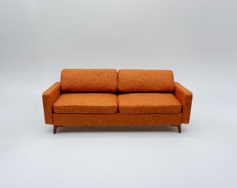 Miniature Sofa KIT - 1:12 Dollhouse Couch DIY Kit