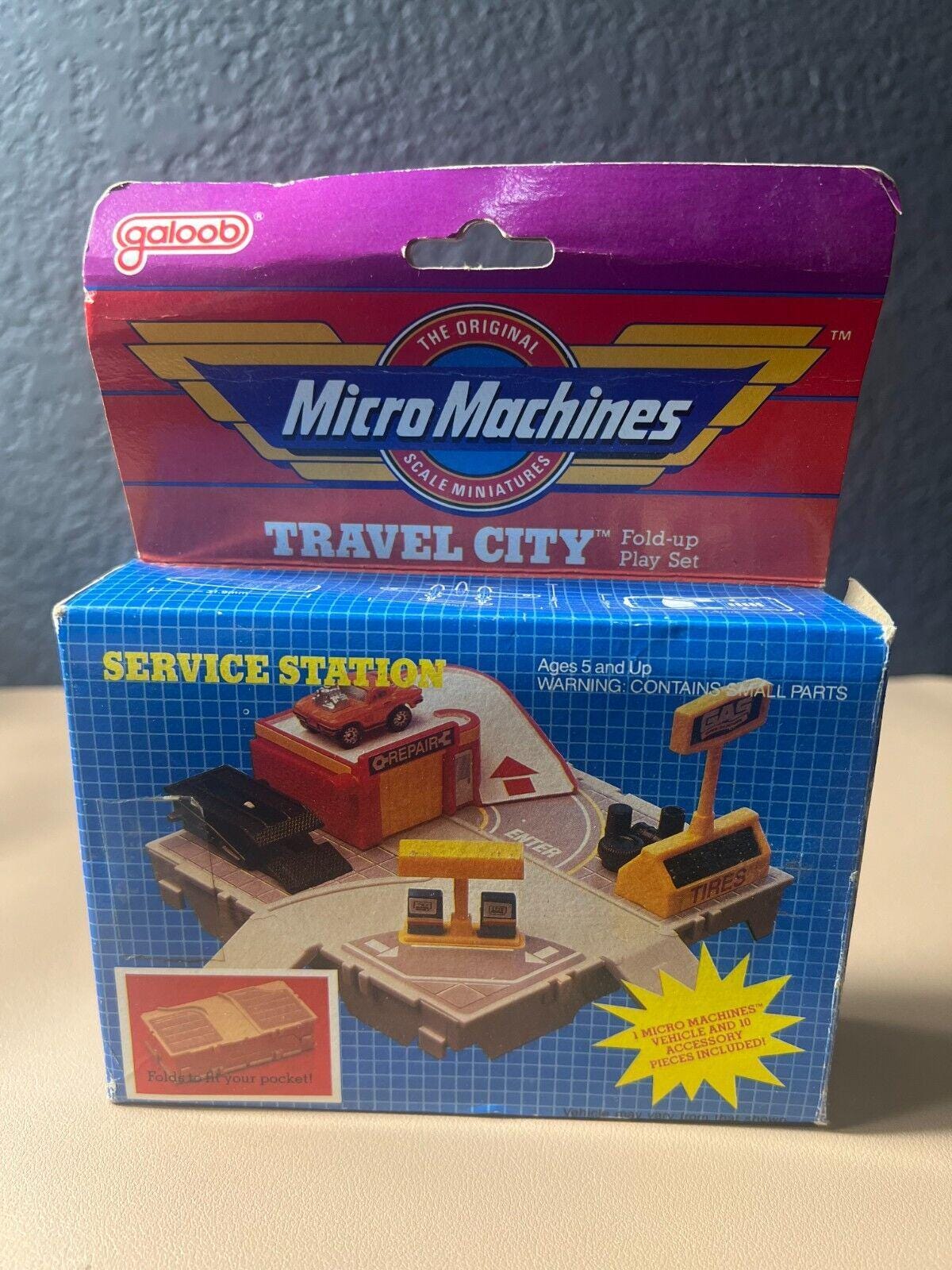 MICRO MACHINES JEU De Poches La Station Service - Complet - Rare EUR 110,00 - FR
