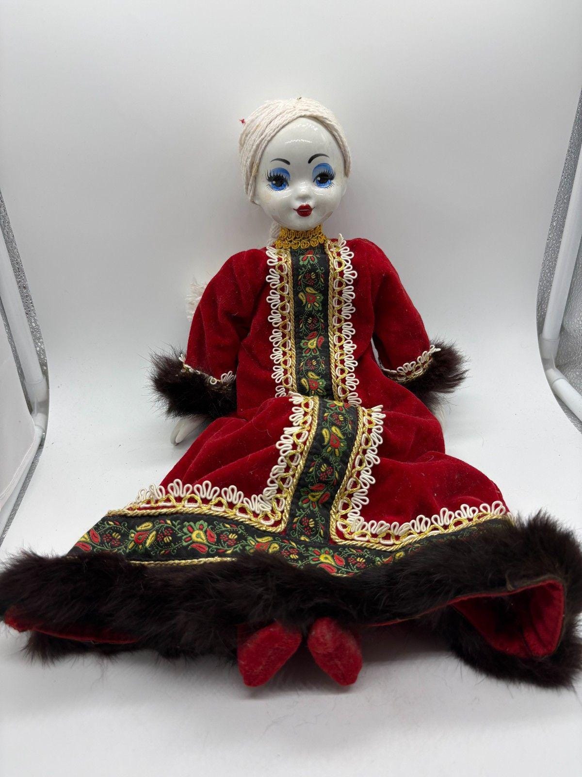 Vintage Russian Porcelain Dolls - Etsy