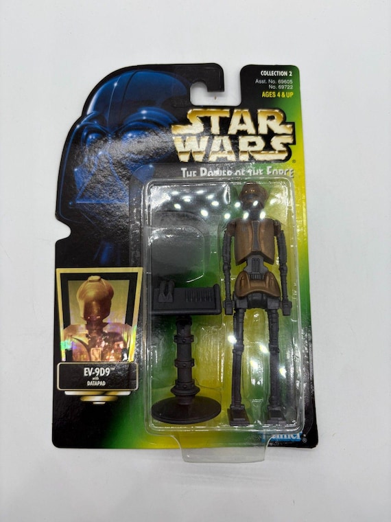Star Wars the Power of the Force EV-9D9 Droid With Datapad Action