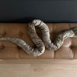 Folkmanis Folktails Rattlesnake Hand Puppet Large Long Python Boa Serpent Plush