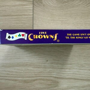 Vintage Five Crowns Five Suited Rummy Style Family Card Game Ages 8-Adult image 4