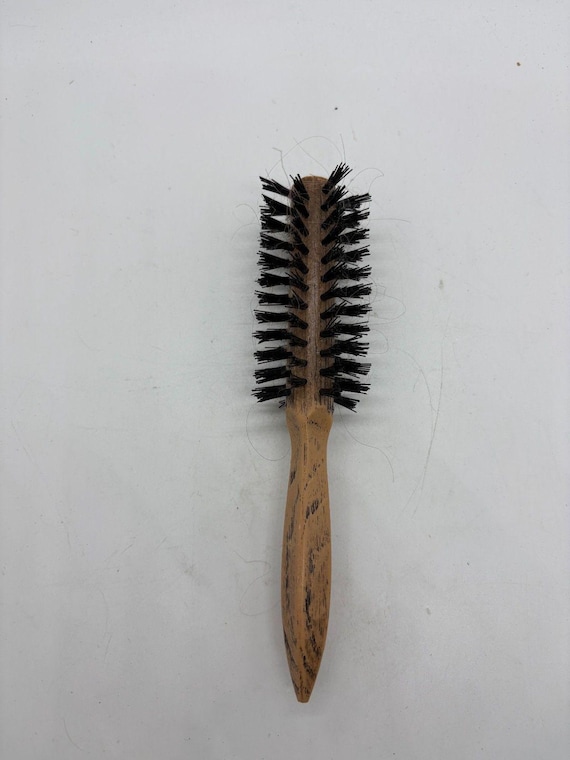 Goody Wooden Boar Handle Hair Brush With Black Bristles 8.5 Inches Long Goody, Wood Boar Brush, Natural Bristles, All Hair Types  main image 3