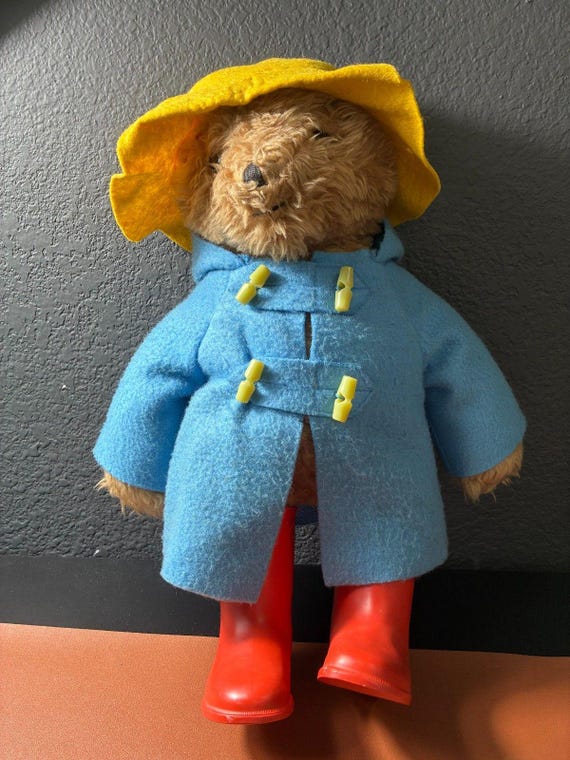 MR-548A【希少】パディントンぬいぐるみ　EDEN TOY社製ヴィンテージ Vintage Eden Paddington Bear 15