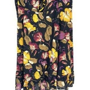 Free People Lattice Lovers Floral Low Cut Cross Front Dress Womens XS image 3