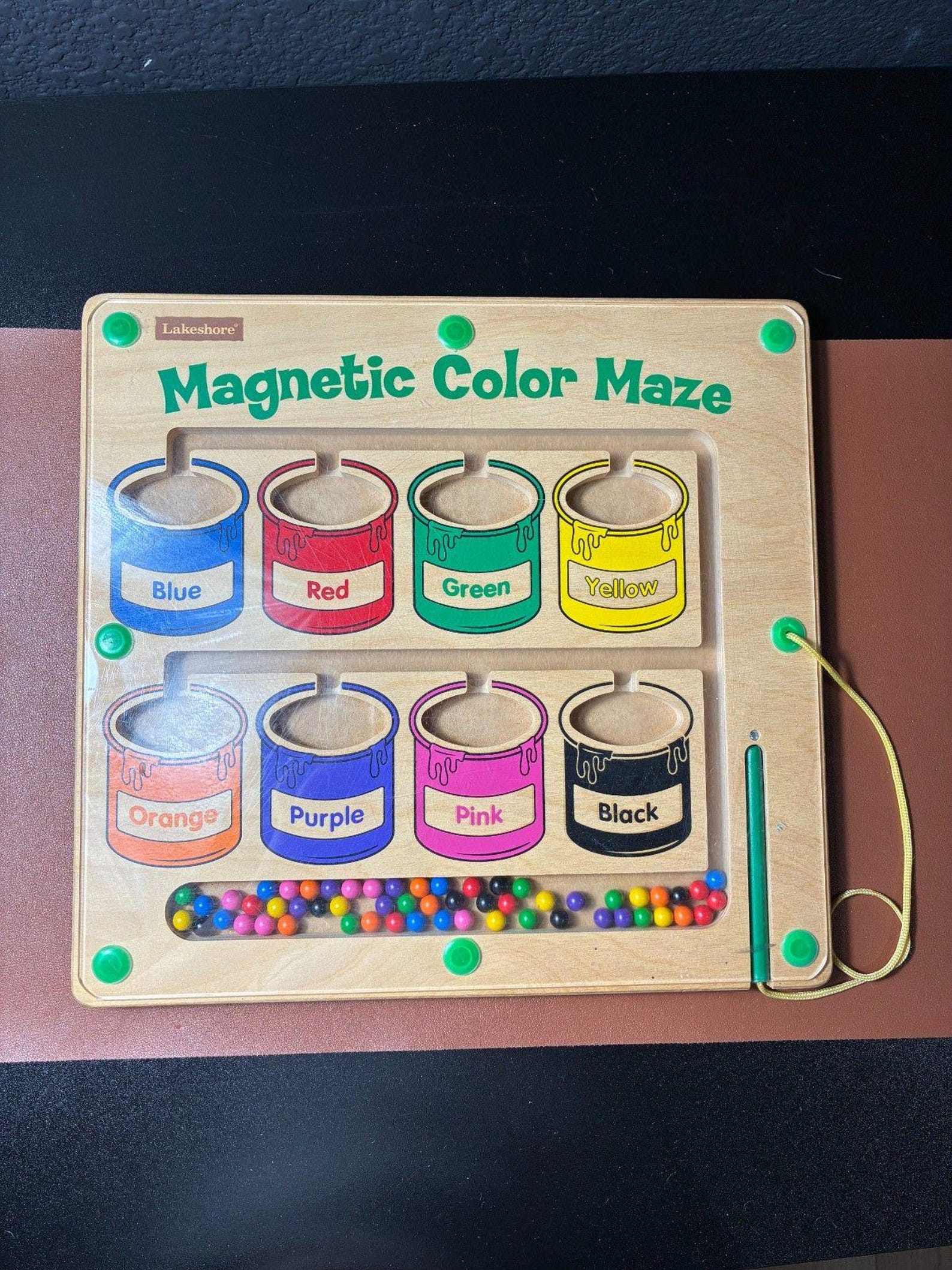 Lakeshore Magnetic Color Maze Board - Educational Toy for Toddlers ...
