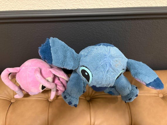 Disney Store Stitch and Angel Plush Set Lilo & Stitch Stuffed