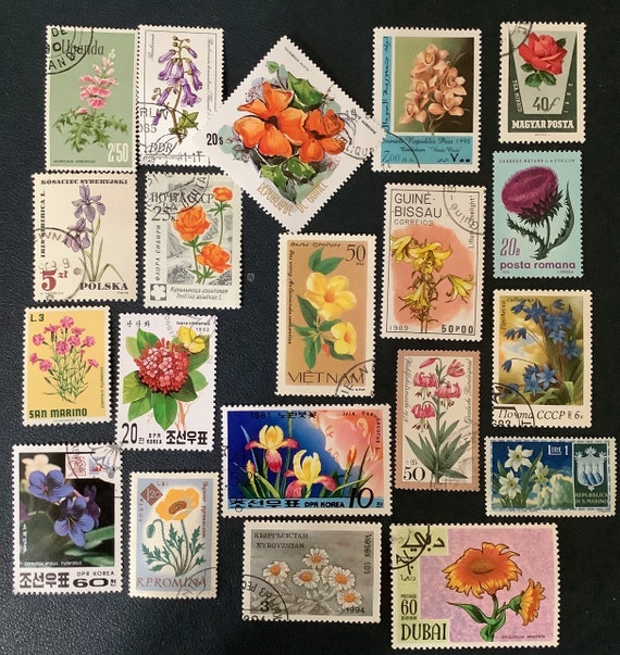 SALE 50 US United States Used Cancelled Postage Stamps Crafts