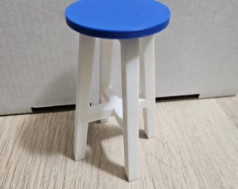 1:6 Scale | Doll house round stool
