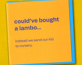 Lustige Babykarte – Humorvolle Tipps rund um die Kosten fürs Kinderzimmer für frischgebackene Eltern