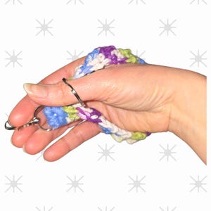 Crochet Wristlet Keychain