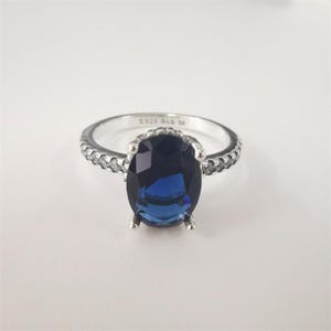 Pandora S925 ALE SILVER Sparkling Statement Halo Ring
