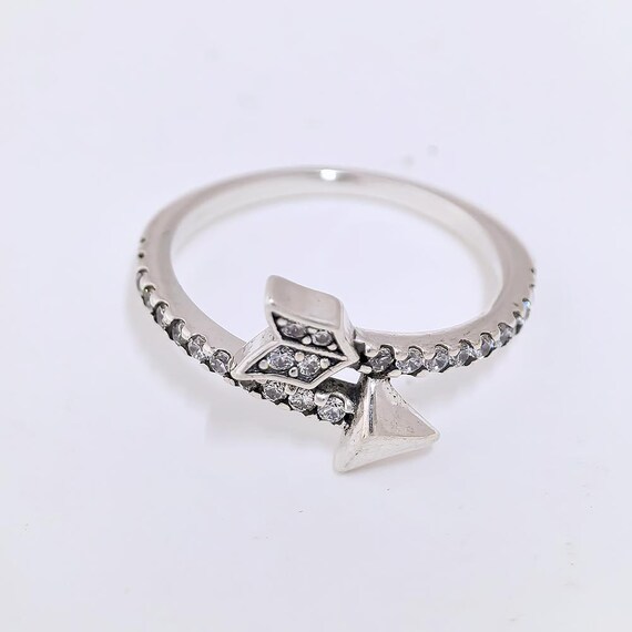 Pandora Silver S925 Ale Sparkling Arrow Ring Israel