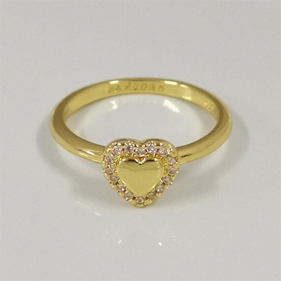 Bague halo coeur Pandora France