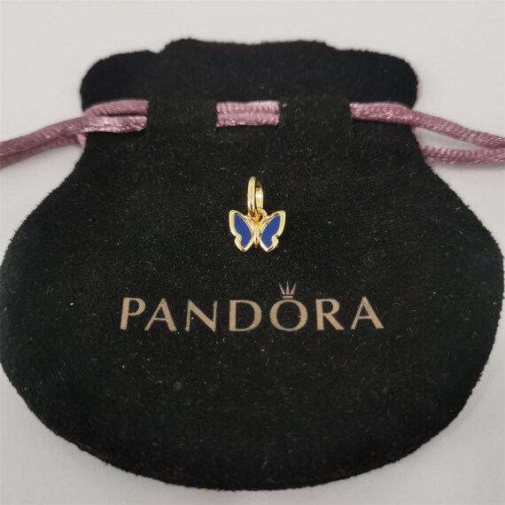 Buy Pandora Blue Butterfly Mini Dangle Charm Online in India