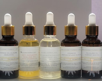 Luxury Anti-Aging Facial Oils – 30ml (6 Types)
