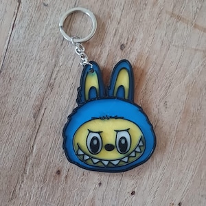 Labubu Sleutelhanger – Grappige Cartoon Stijl – Designer Toy Fan Gift – Handgemaakt en Uniek!