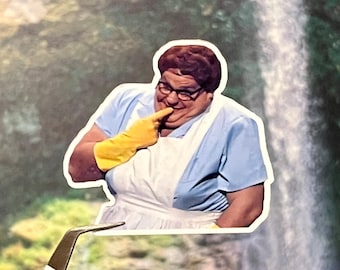 Lunch Lady Chris Farley - Sticker or Magnet!