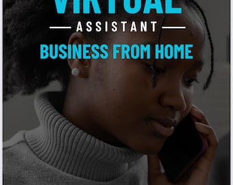How to Become a Virtual Assistant Ebook  | How to Start & Grow Your VA Business Online | Work from Home Guide for Beginners