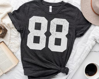 Custom Number Game Day Shirt | Personalized Football Tee