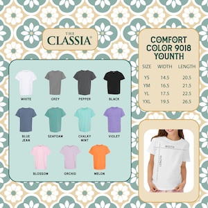 Comfort Colors product information
