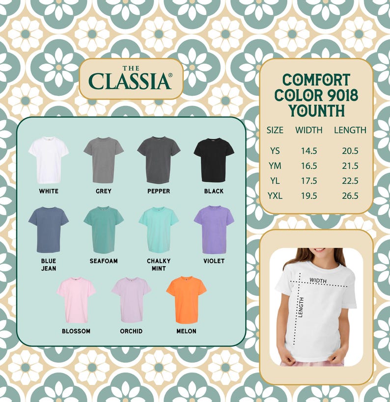Comfort Colors product information