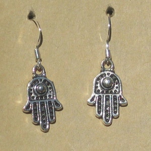 Hamsa Hand Earrings
