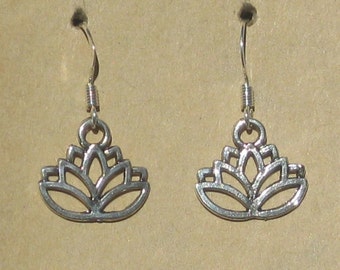 Lotus Flower Earrings