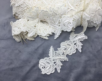 Lace Flower Ribbon by the Metre