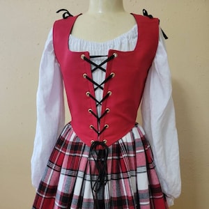 Reversible Steel Boned Renaissance Bodice 36/30