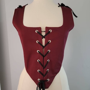 Renaissance Steel Boned Twill Bodice 36/31