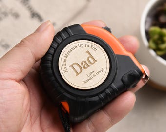 Fathers Day Gifts, Personalized Tape Measure No One Measures Up, Dad Gifts from Daughter, Personalized Gifts for Dad, Husband, Grandpa Gift