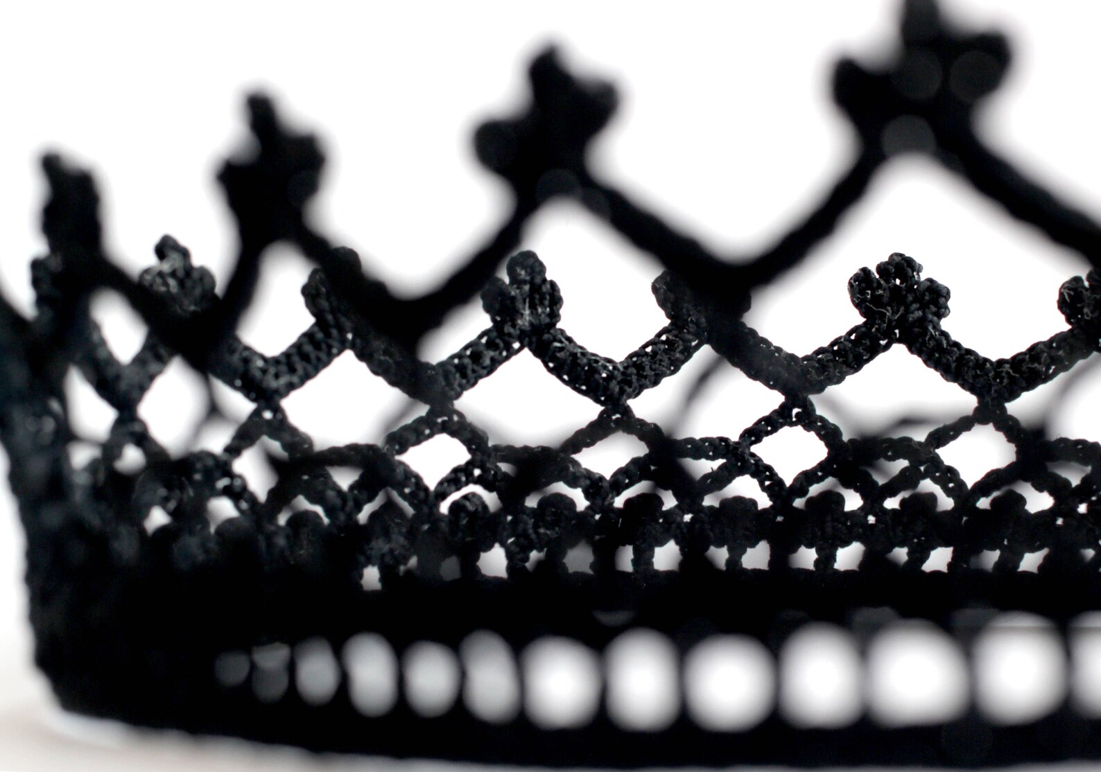 Black Crown Headband Gothic Tiara Dark Academia Cosplay Queen Etsy