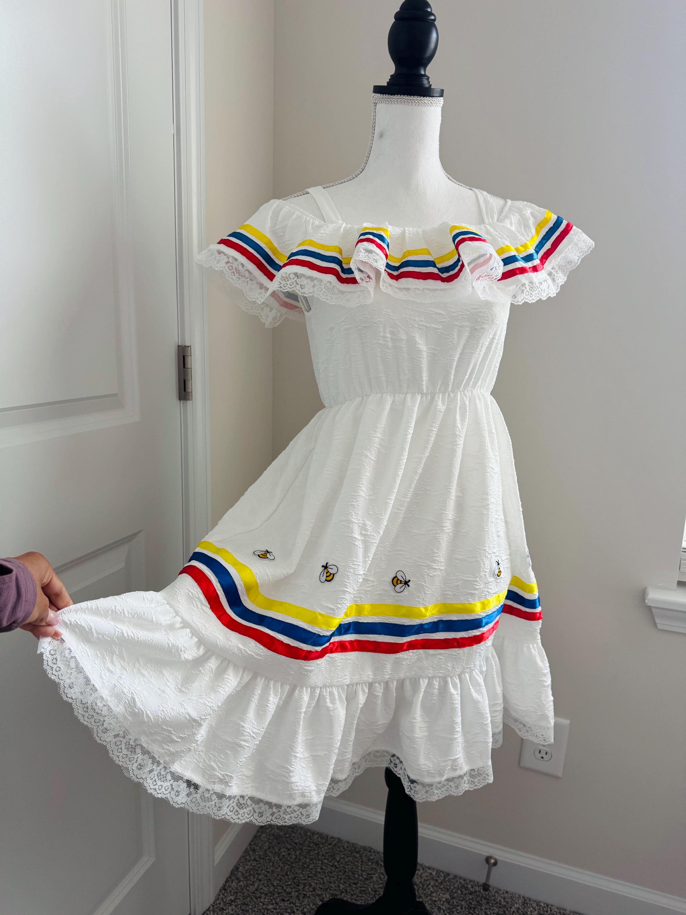 Colombian Traditional Girl Dress