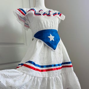 Traditional girl dress (Puerto Rico)