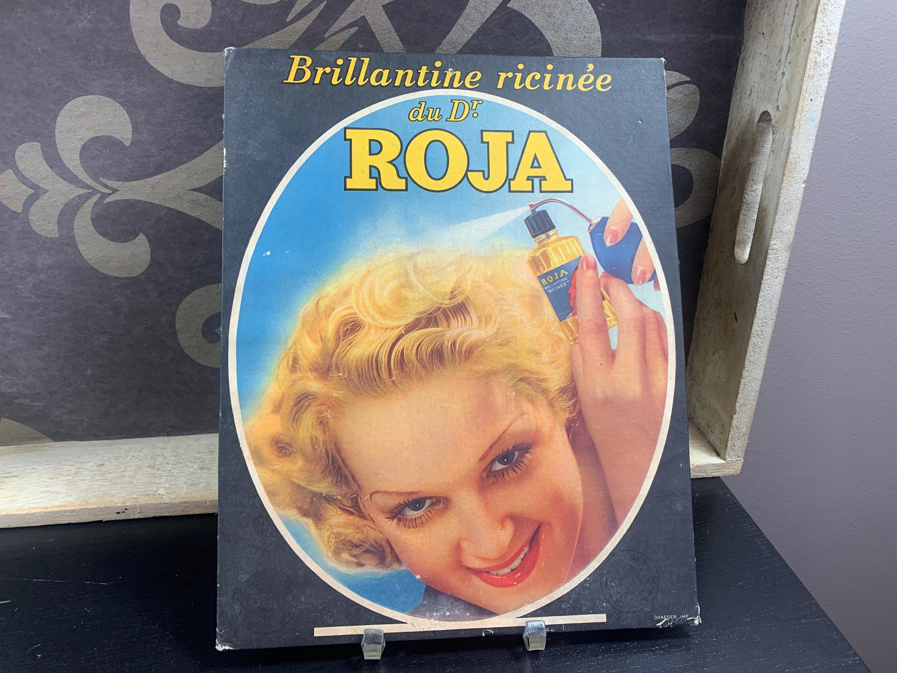 Publicité Ancienne Originale Brillantine Roja 1947 – Issue De Magazine – Format 22x29 Cm