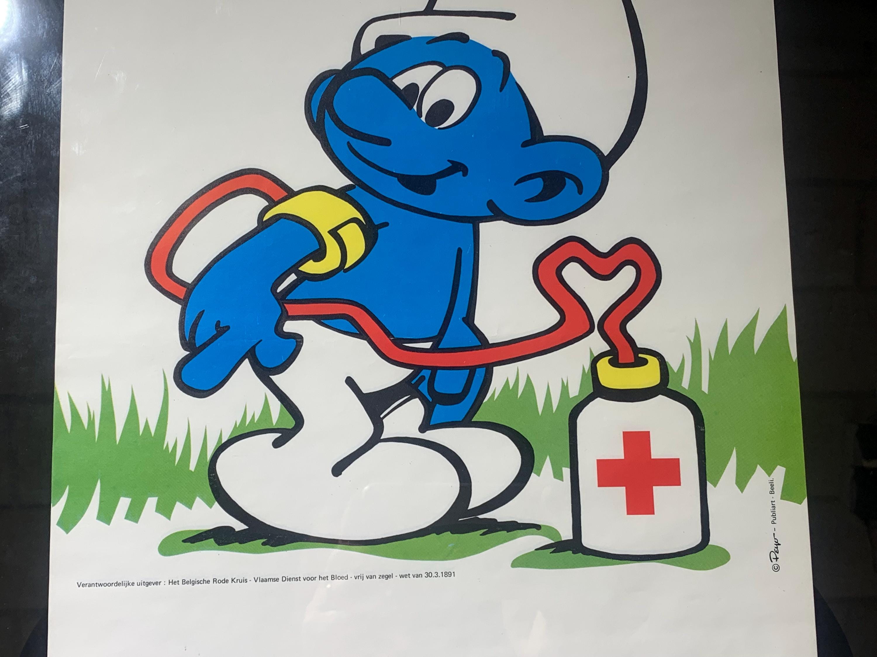 Smurfs poster - Etsy 日本