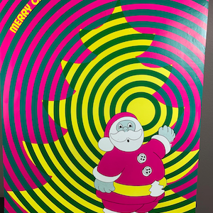 Póster vintage de Veritas, decoración navideña o de Sinterklaas, póster infantil retro original, diseño de los años 70, 44 x 62 cm