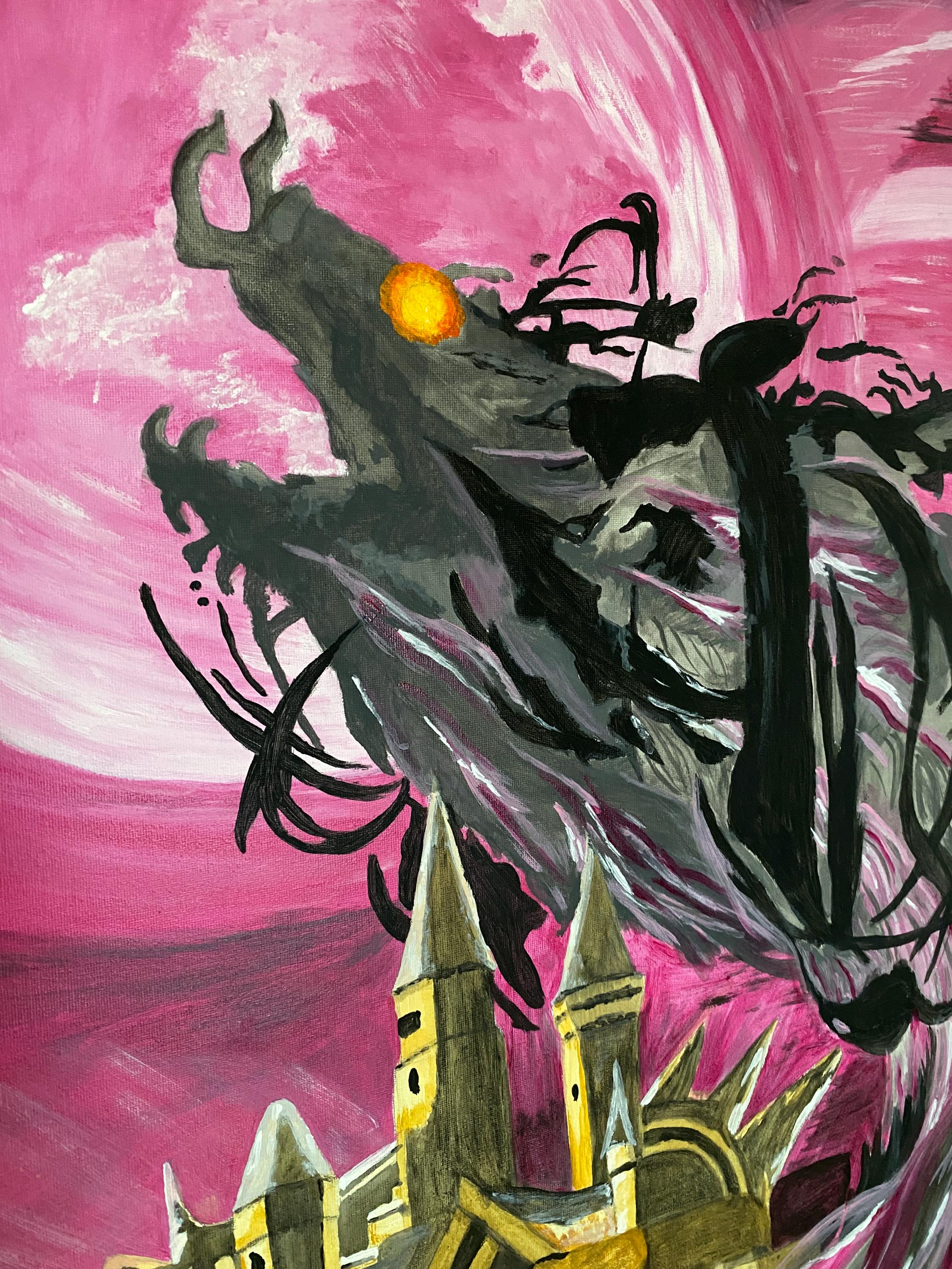 The Legend of Zelda Breath of the Wild Calamity Ganon Acrylic - Etsy