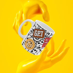 Taza de Chatbot Tech: Taza de café para programadores geek, regalo para amantes de la IA
