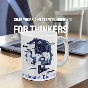 Tech-Inspired Mug: Motherboard Design for Engineers & Coders