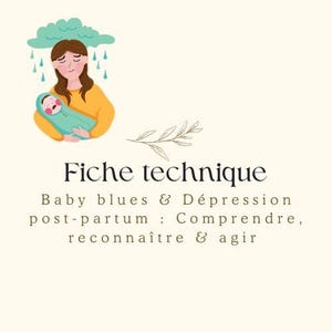 Informatieblad over babyblues en postnatale depressie