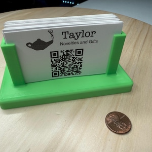 Soporte estándar para tarjetas de visita / Bandeja expositora horizontal / Organizador de escritorio para oficina, stand de vendedor, pequeña empresa