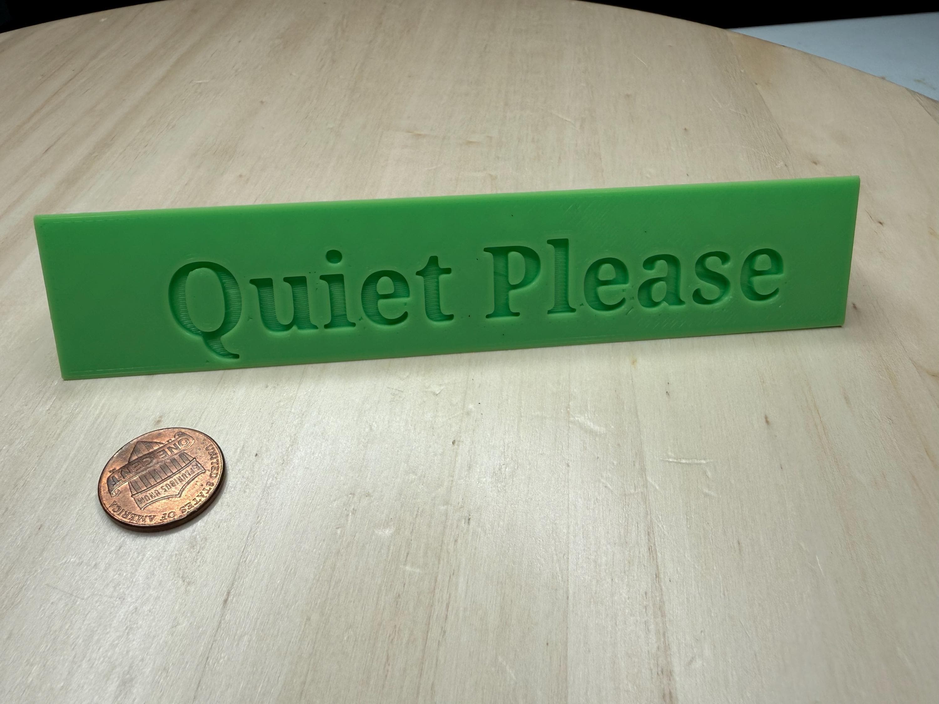 Quiet zone signs - Etsy 日本, image size:3000x2250